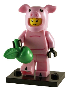 LEGO® Minifigur aus Serie 12 Piggy Guy 