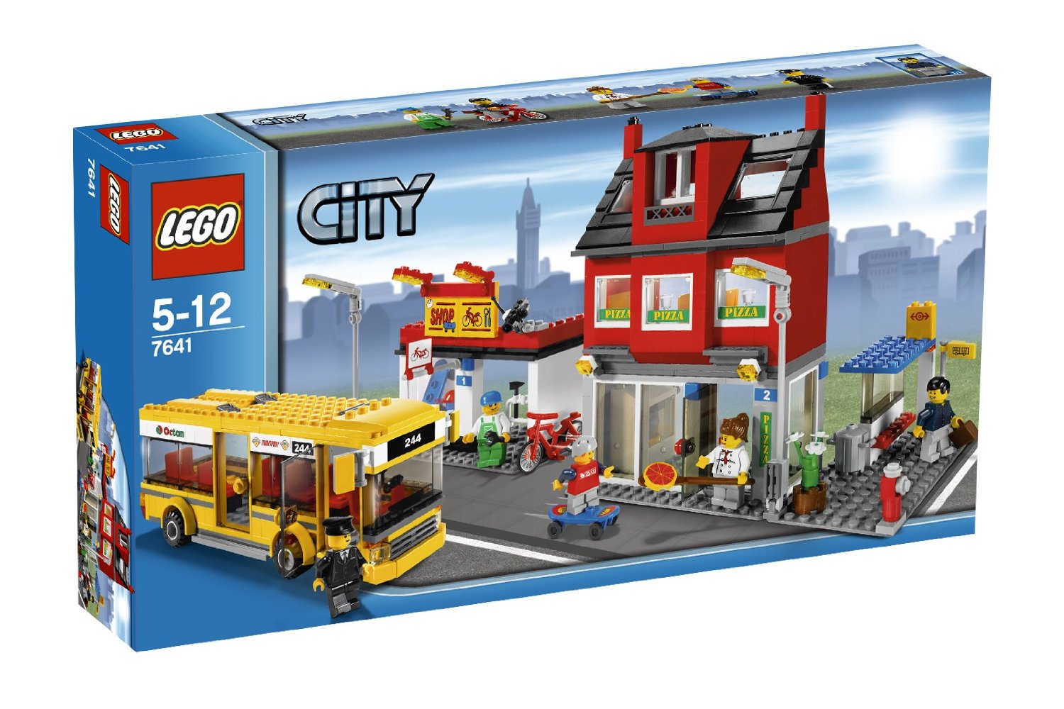 -BK- LEGO® City Set 7641 Stadtviertel mit Bus