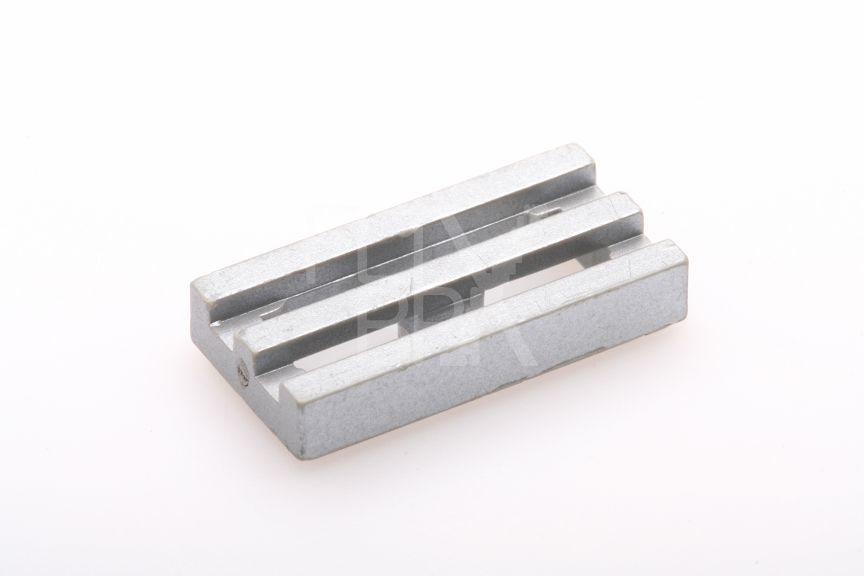 1x2 Gitterfliese Grille pearl-silber