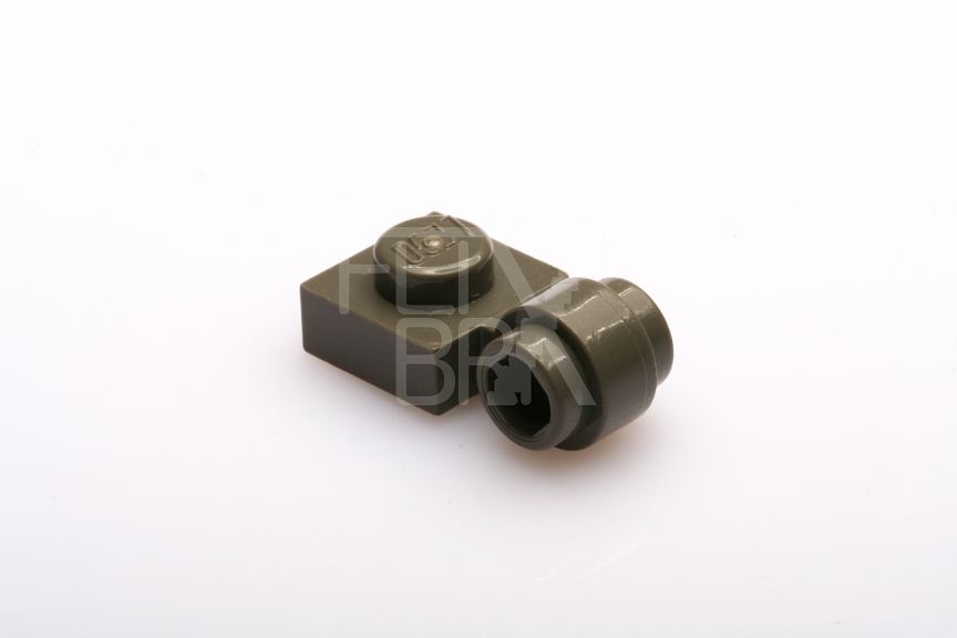 1x1 Lampenhalter dicker Ring altdunkelgrau