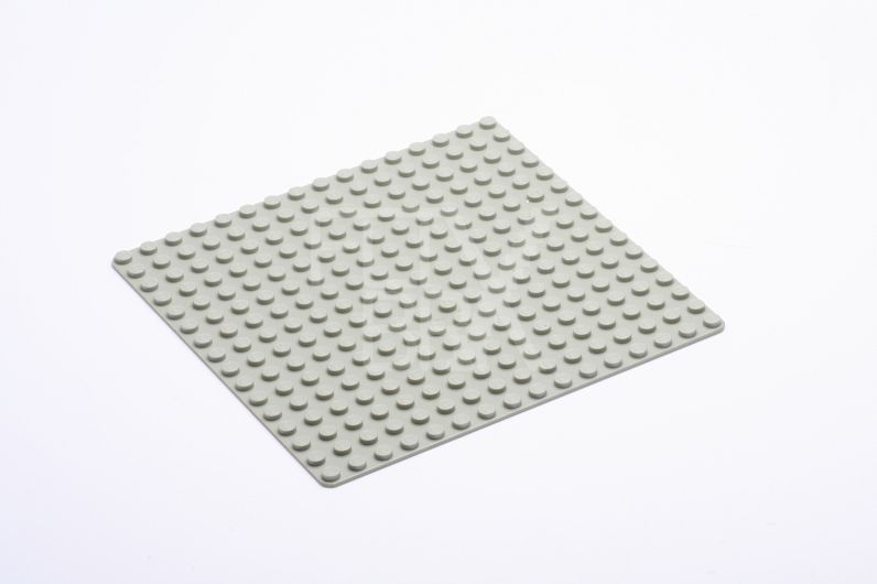 16x16 Grundplatte althellgrau