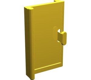 1x2x3 Containertür gelb