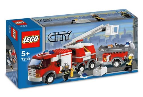 -BK- LEGO® City Set 7239 Feuerwehrlöschzug