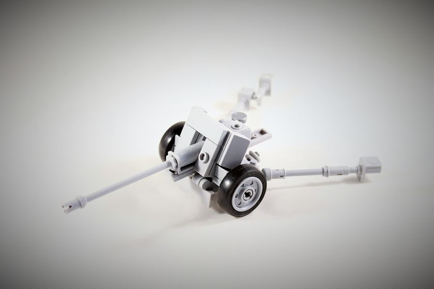 WWII 7,5cm PaK 40 aus LEGO® Teilen